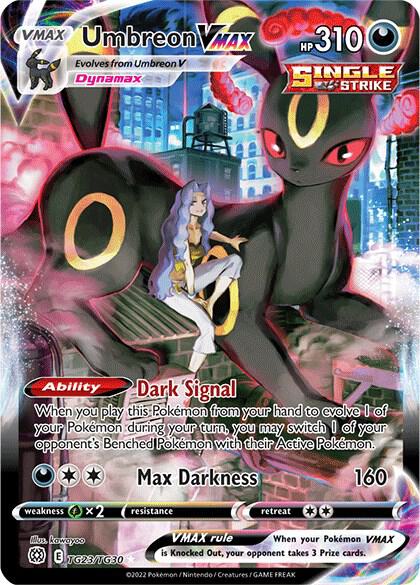 dark umbreon pokemon card Umbreon VMAX