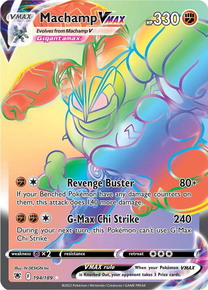 strongest pokemon card vmax Machamp VMAX
