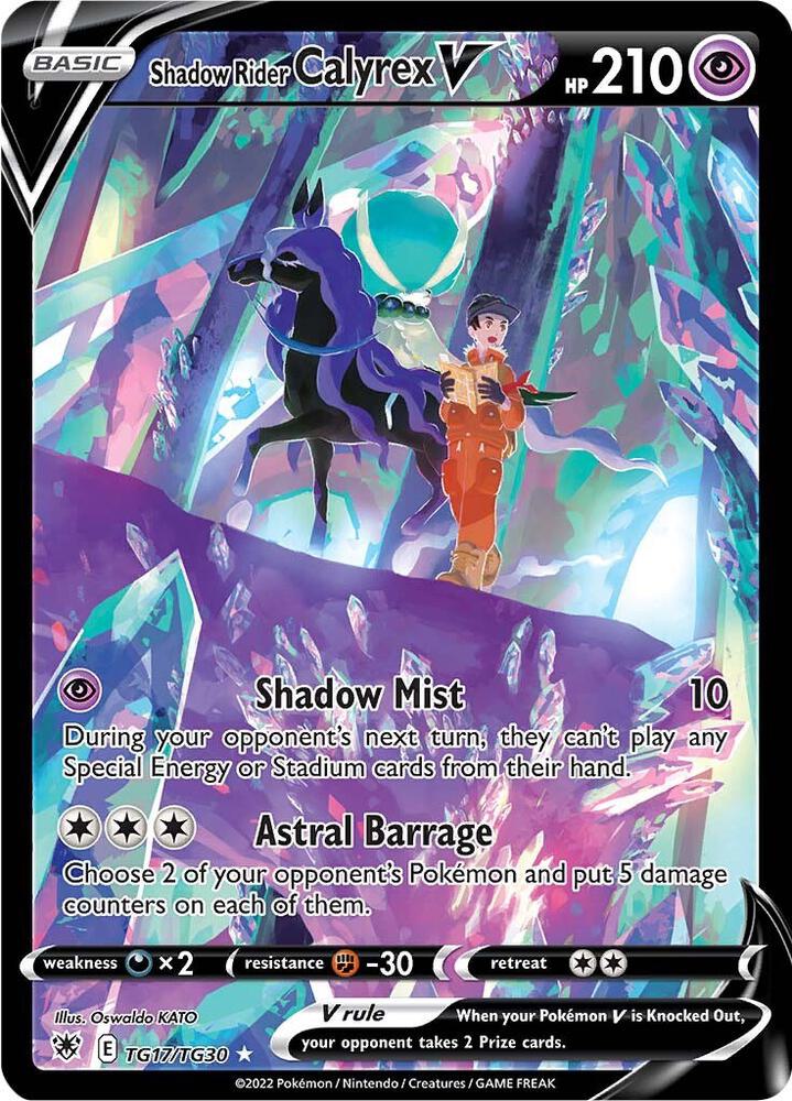 Shadow Rider Calyrex V - Psychic