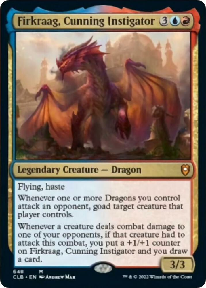 Firkraag, Cunning Instigator  - Blue/Red