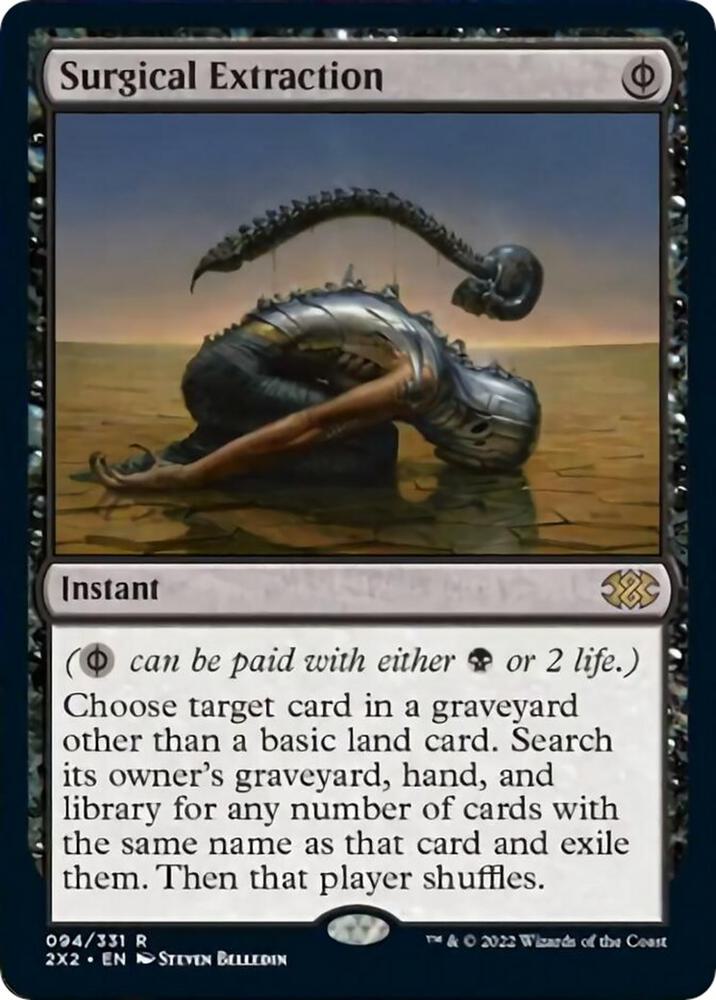 Surgical Extraction - Black