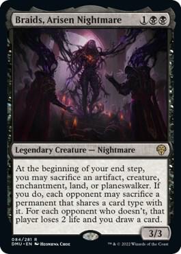 Braids, Arisen Nightmare - Black