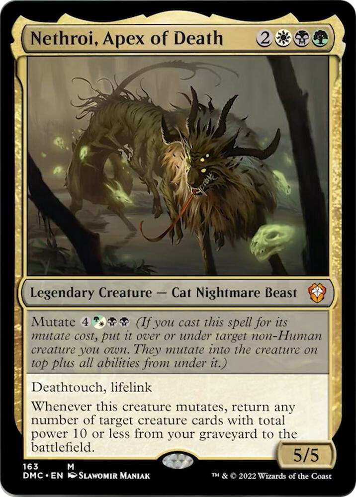Nethroi, Apex of Death - White/Black/Green
