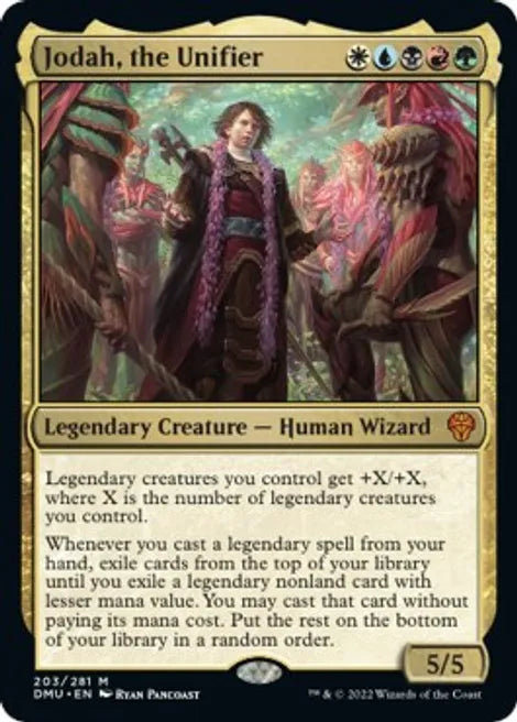 mtg red green cards Jodah, the Unifier