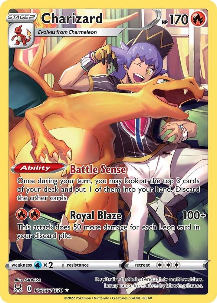 Charizard - Fire/Lightning/Steel