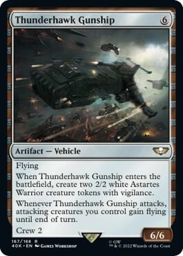 Thunderhawk Gunship - Artifact