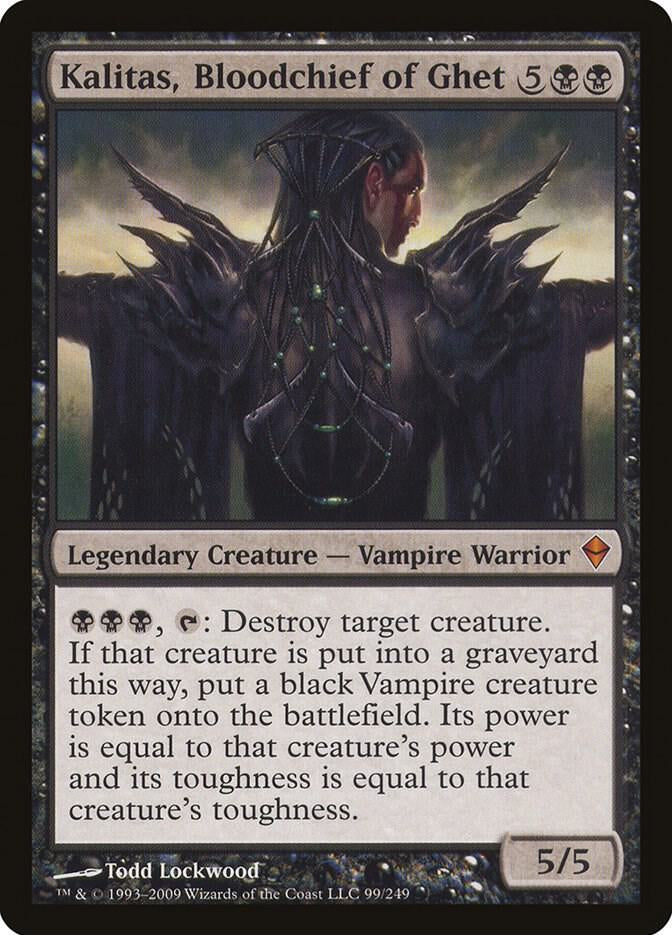 Kalitas, Bloodchief of Ghet - Black