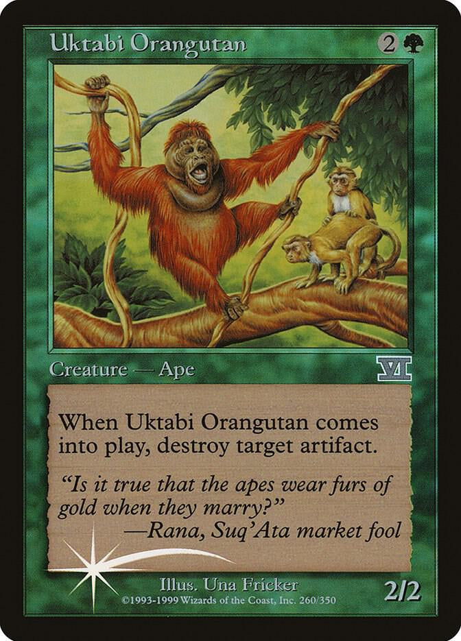 Uktabi Orangutan - Green