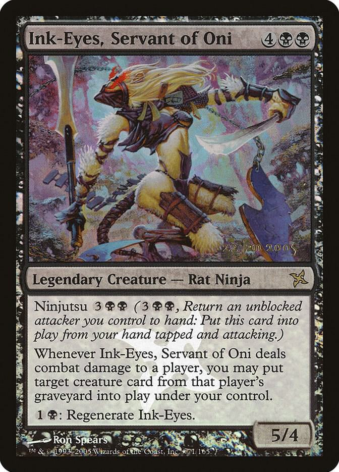 Ink-Eyes, Servant of Oni - Black