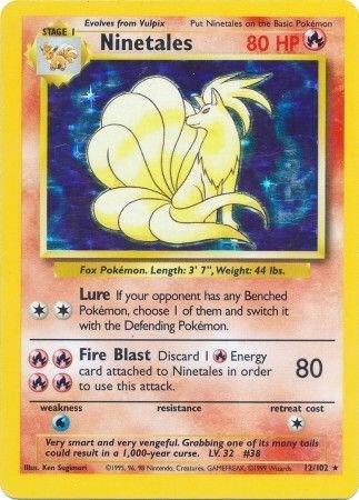ninetales break pokemon card price Ninetales