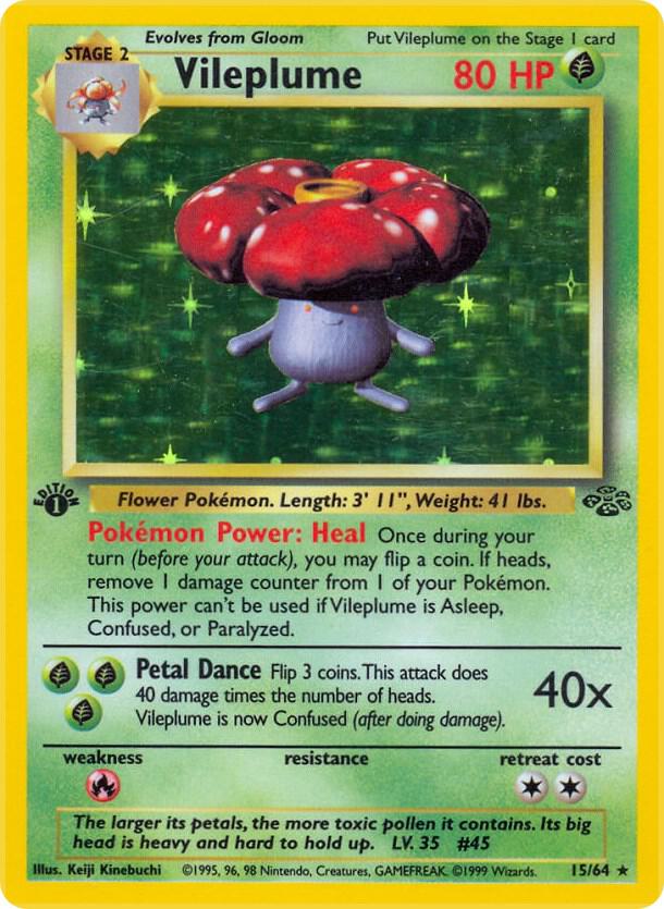 Vileplume - Grass/Psychic