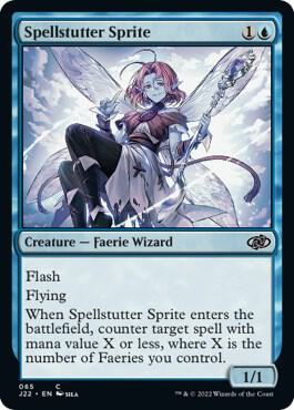 Spellstutter Sprite - Blue - Staple