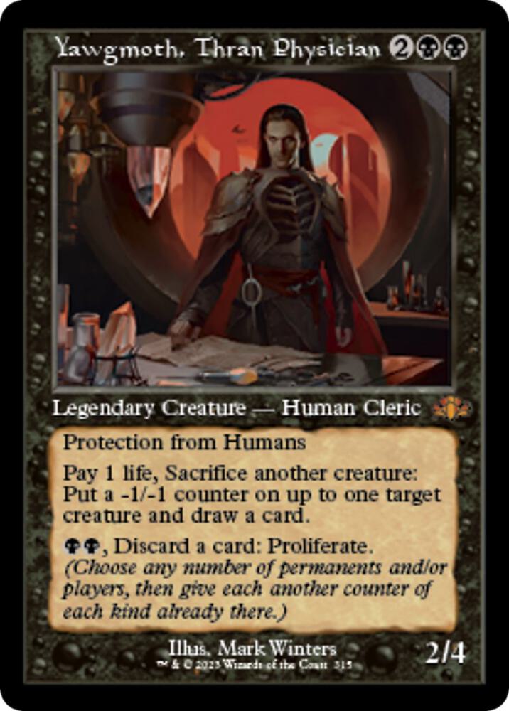 Yawgmoth, Thran Physician - Black