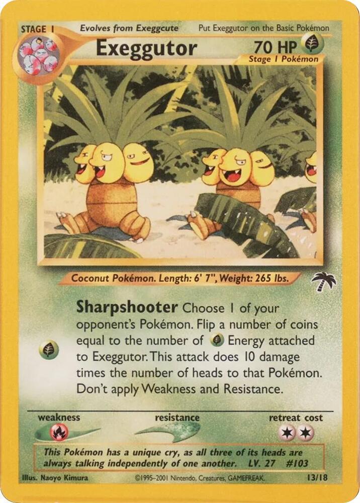 Exeggutor - Grass Infinity Flux Exeggutor - Grass Infinity Flux