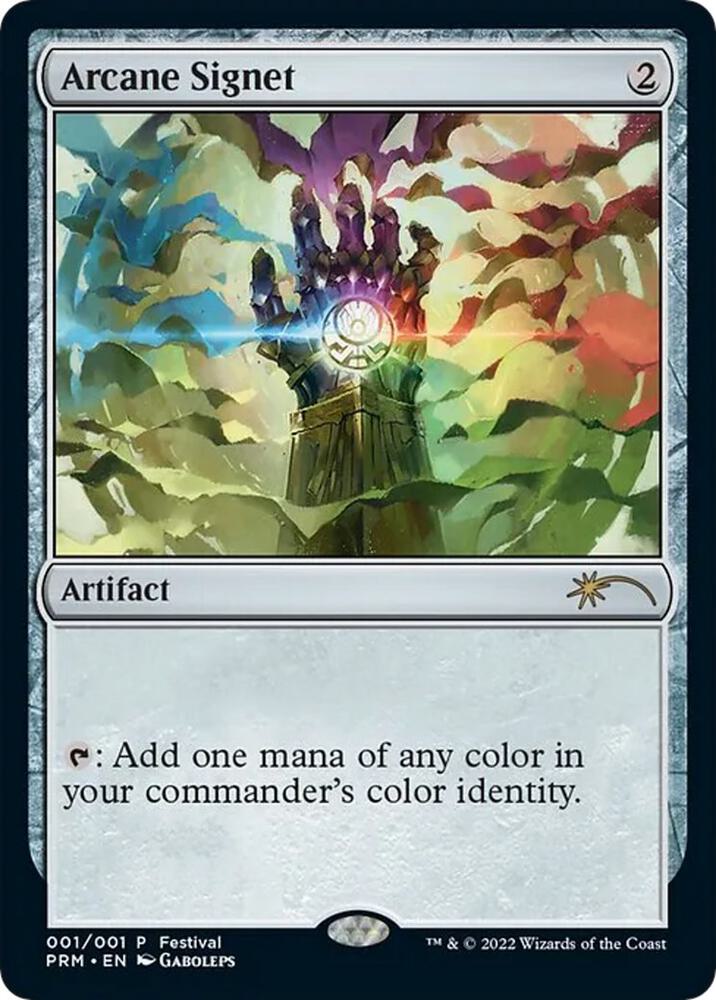 Arcane Signet - Artifact - Staples – Infinity Flux