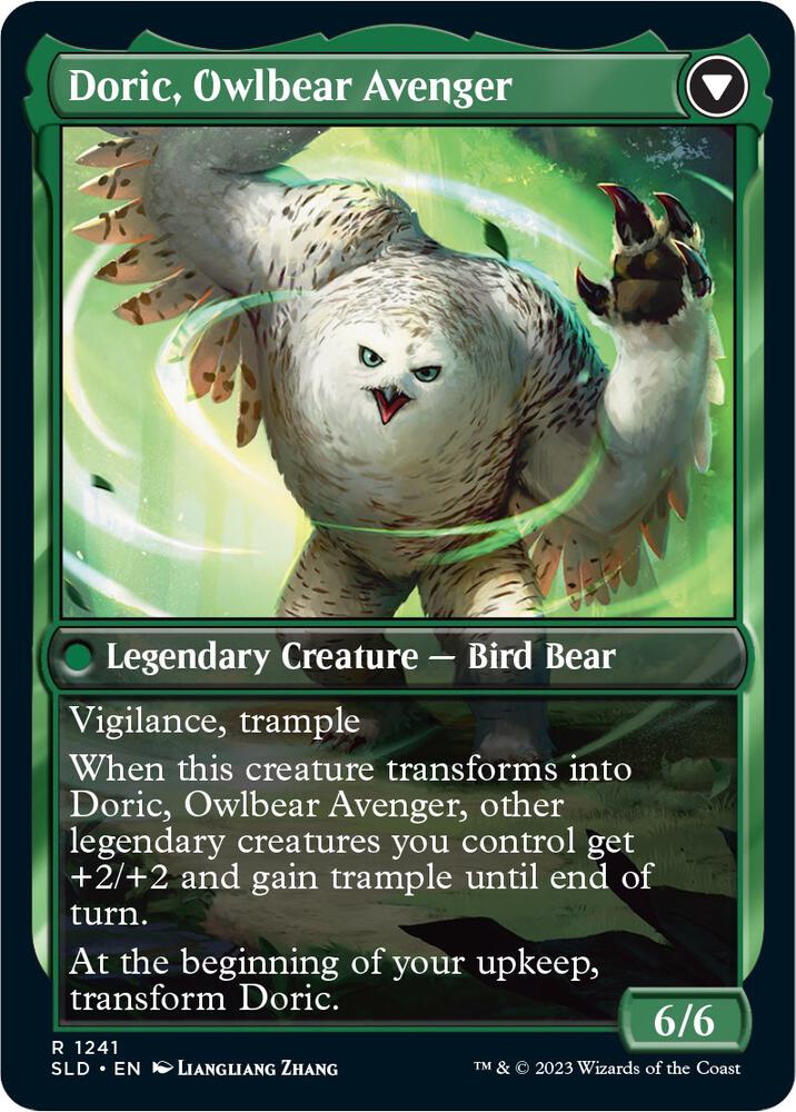 Doric, Nature's Warden / Owlbear Avenger - Green