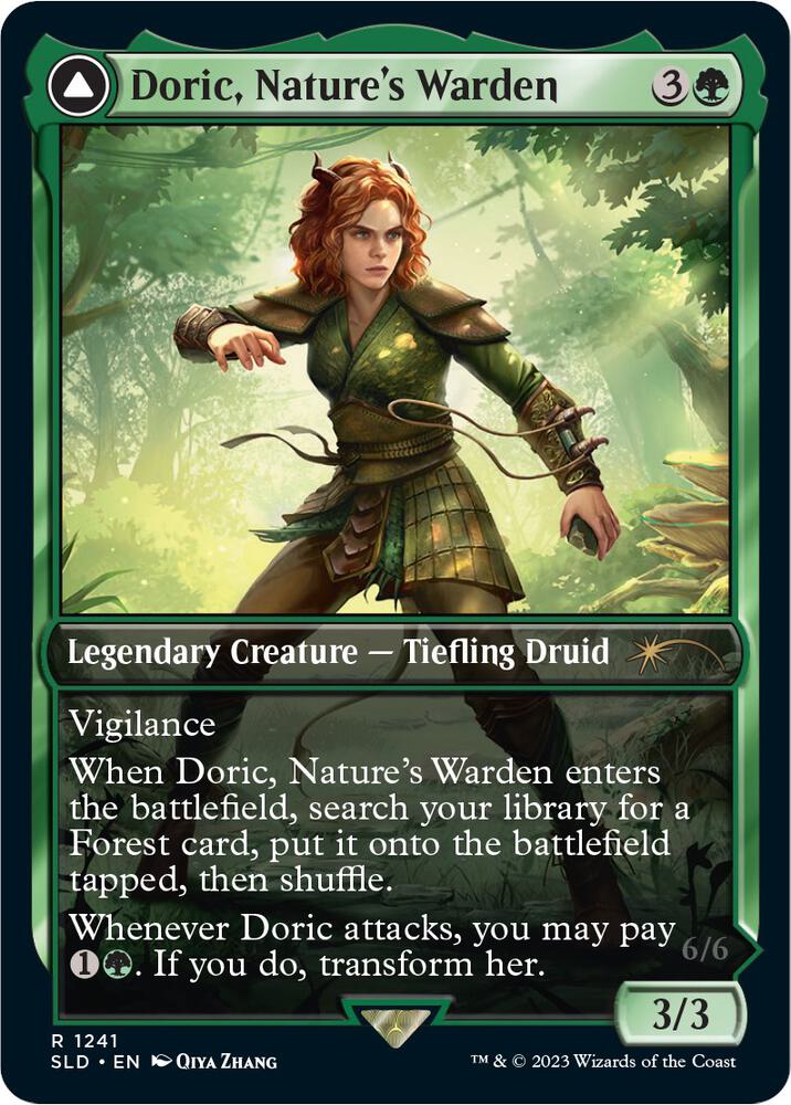 Doric, Nature's Warden / Owlbear Avenger - Green
