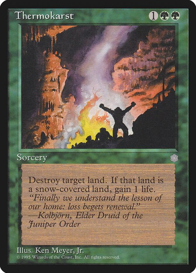 Thermokarst - Green