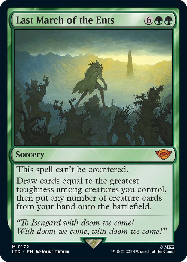 Last March of the Ents - Green
