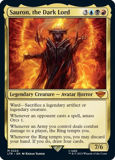 Sauron, the Dark Lord - Blue/Black/Red Infinity Flux Sauron, the Dark Lord - Blue/Black/Red Infinity Flux