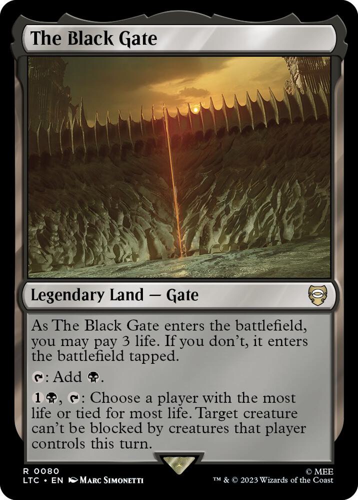 The Black Gate - Land