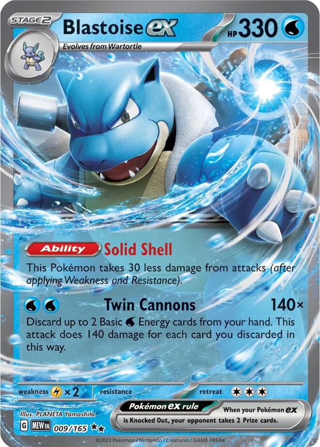 Blastoise EX - Water