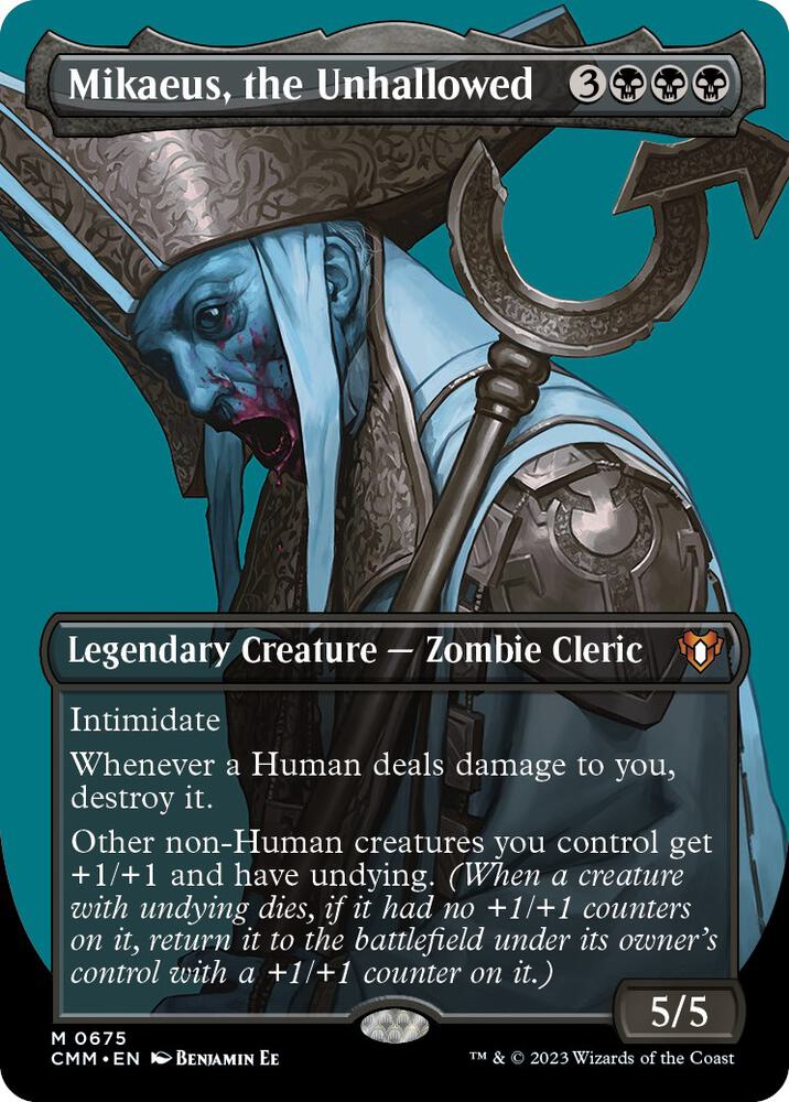 Mikaeus, the Unhallowed - Legendary Creature - Zombie Cleric Black