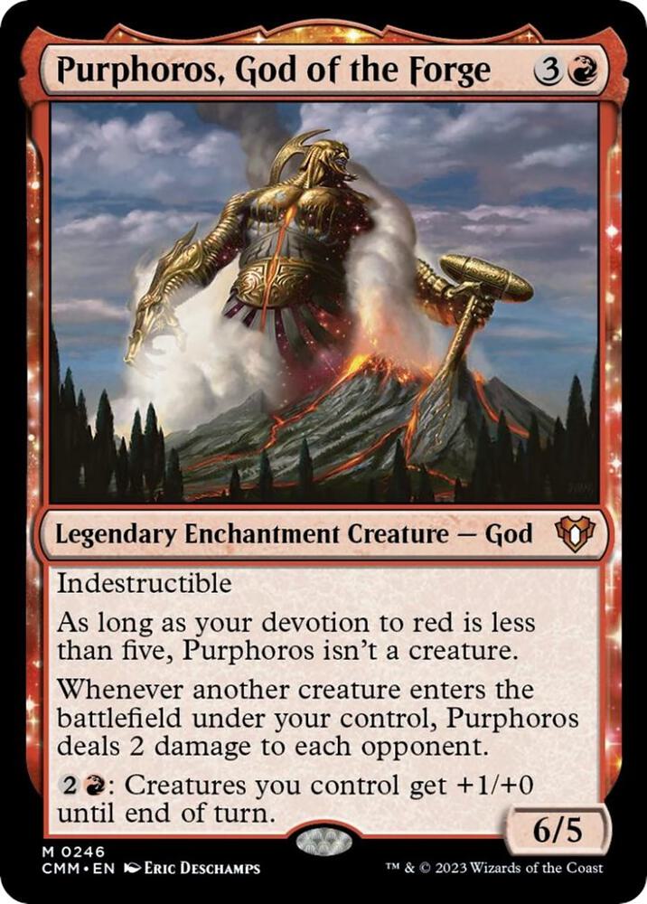 Purphoros, God of the Forge - Red