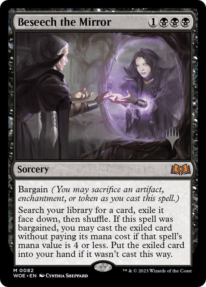 Beseech the Mirror - Sorcery - Black