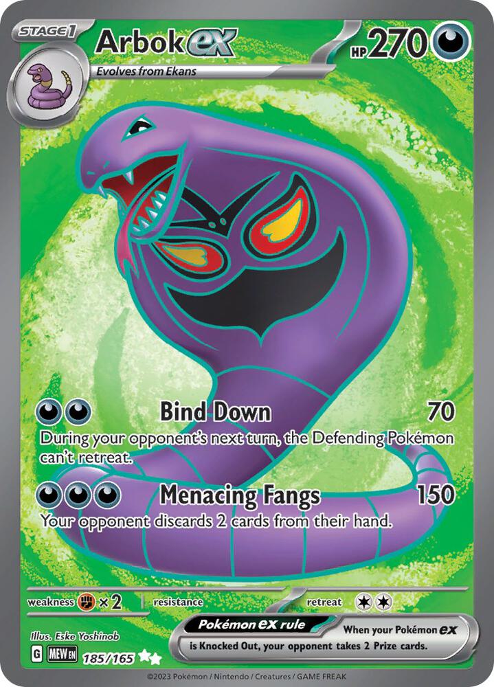 Arbok EX - Darkness