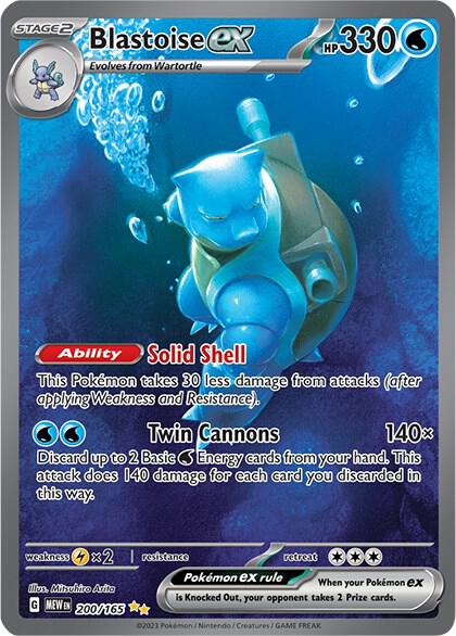 Blastoise EX - Water