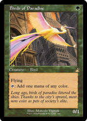 Birds of Paradise - Green