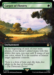 Carpet of Flowers - Green