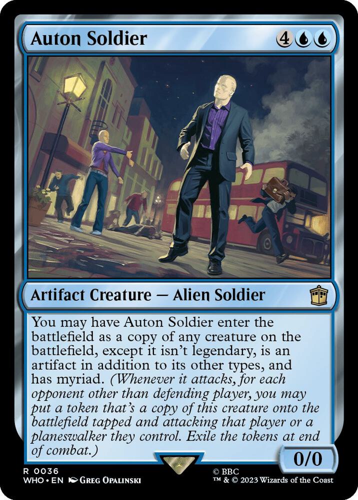 Auton Soldier - Blue