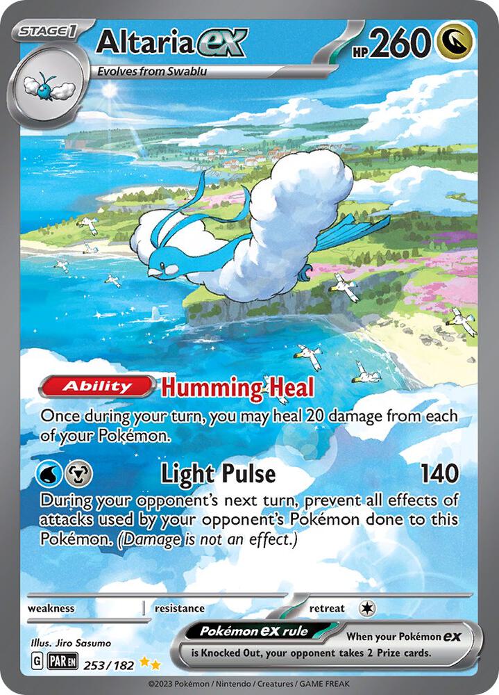 Altaria ex offers dragon holo