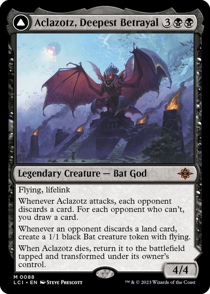 Aclazotz, Deepest Betrayal / Temple of the Dead - Black