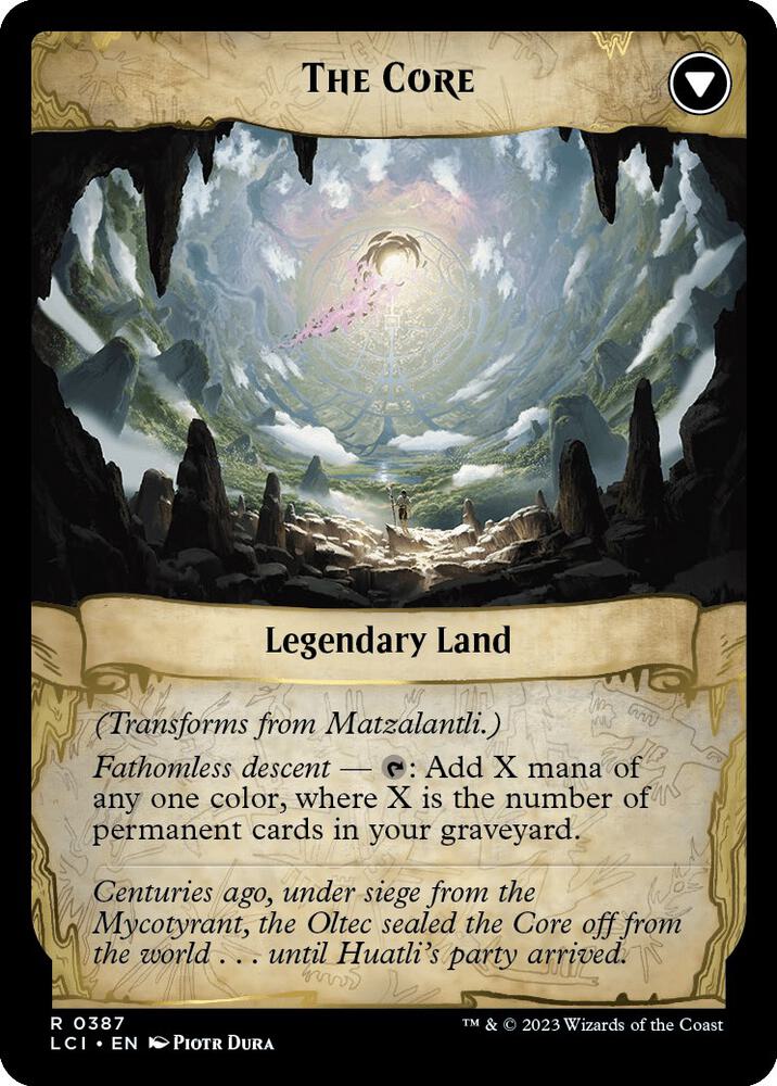 Matzalantli, the Great Door / The Core - Artifact