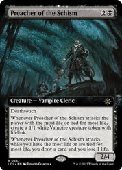 Preacher of the Schism - Black