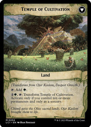 Ojer Kaslem, Deepest Growth / Temple of Cultivation - Green