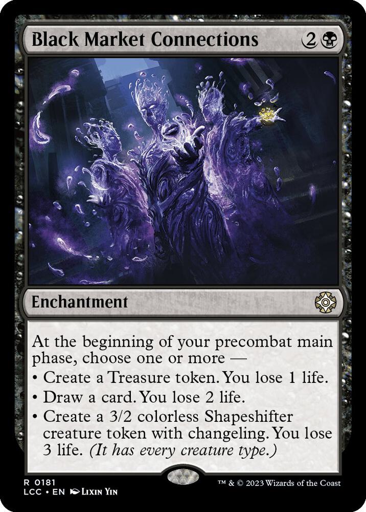 Black Market Connections - Black