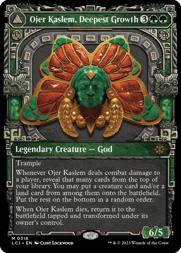 Ojer Kaslem, Deepest Growth / Temple of Cultivation - Green