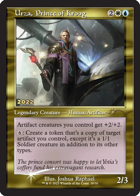 mtg urza card Urza, Prince of Kroog