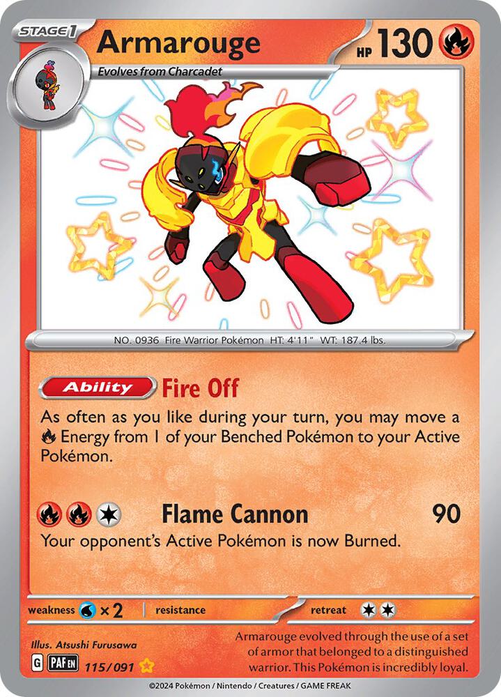 Armarouge - Fire Infinity Flux Armarouge - Fire Infinity Flux