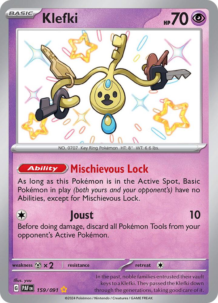 Klefki - Psychic Infinity Flux Klefki - Psychic Infinity Flux