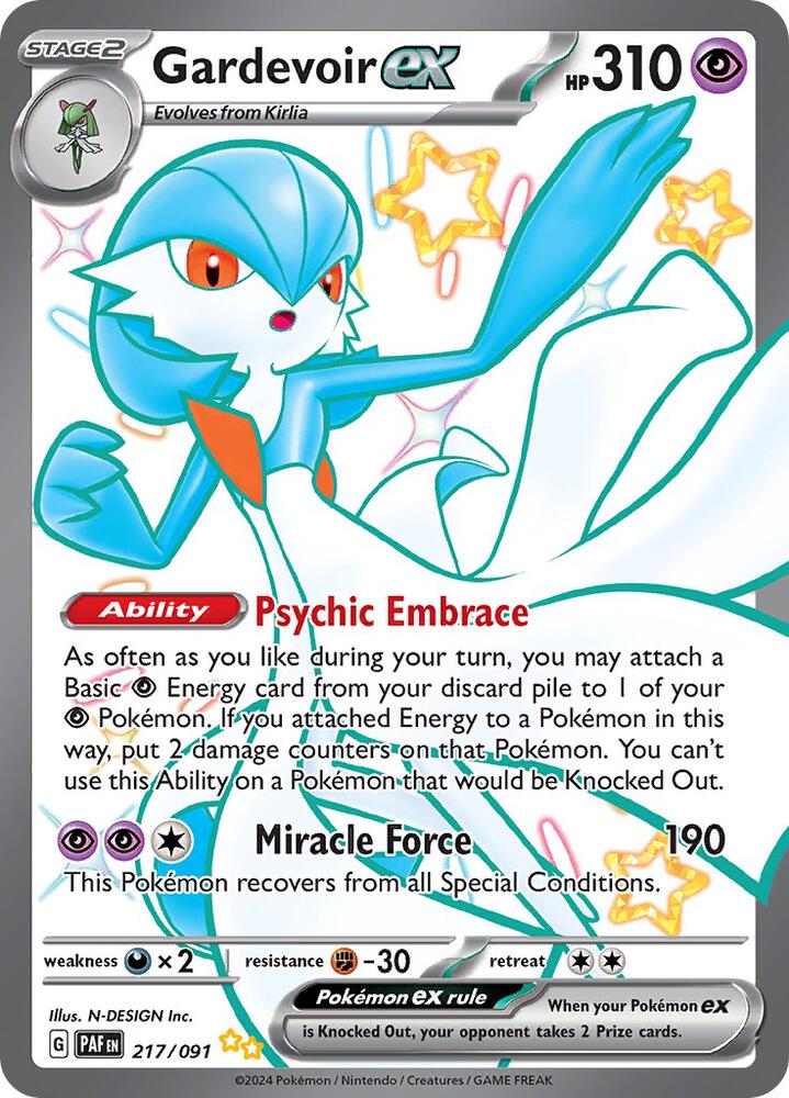 Gardevoir EX - Psychic/Fairy