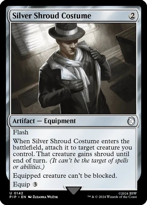 Silver Shroud Costume - Artifact