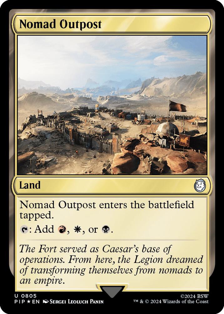 Nomad Outpost - Land