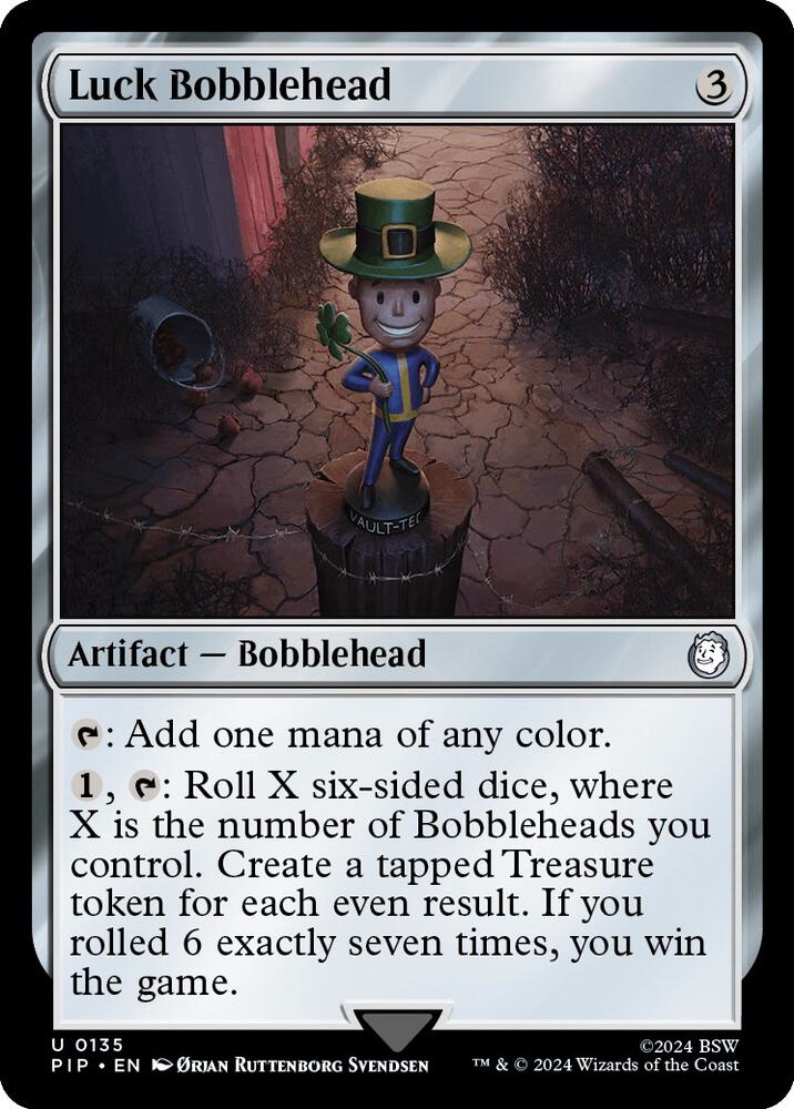 Luck Bobblehead - Artifact