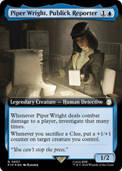 Piper Wright, Publick Reporter - Blue