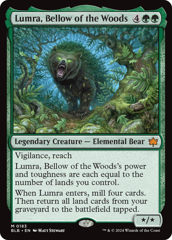 Lumra, Bellow of the Woods - Green